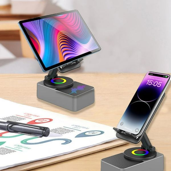 WYS-2301BT: ৩-ইন-১ পোর্টেবল স্পিকার, স্ট্যান্ড ও পাওয়ার ব্যাংক - Image 2