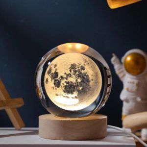 Crystal Galaxy Moon Ball