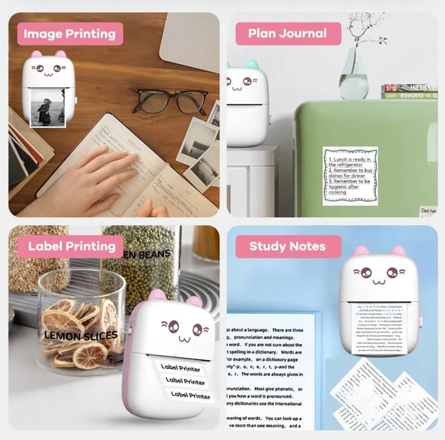 Portable Mini Printer - Image 3