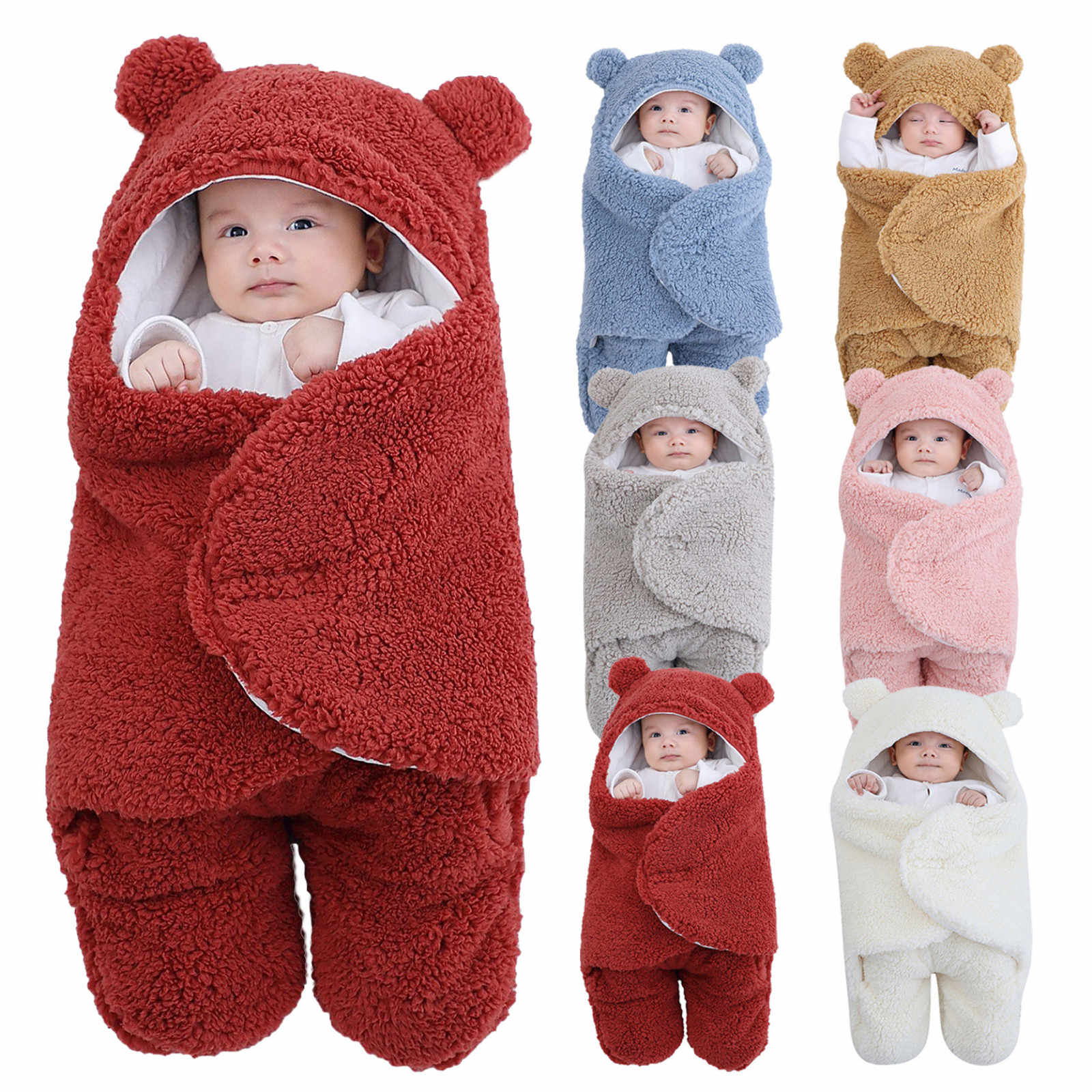 Baby Sleeping Bag Ultra-Soft Fluffy - Image 2